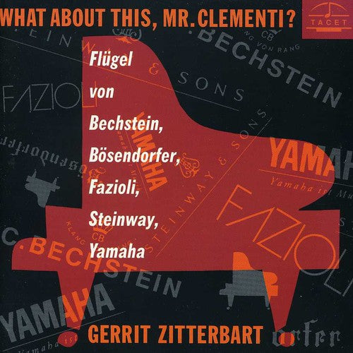 the album cover for Blacher / Zitterbart - What About This Mr Clementi
