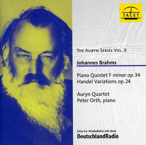 the album cover for Brahms / Auryn Quartet / Orth - Auryn Series 10