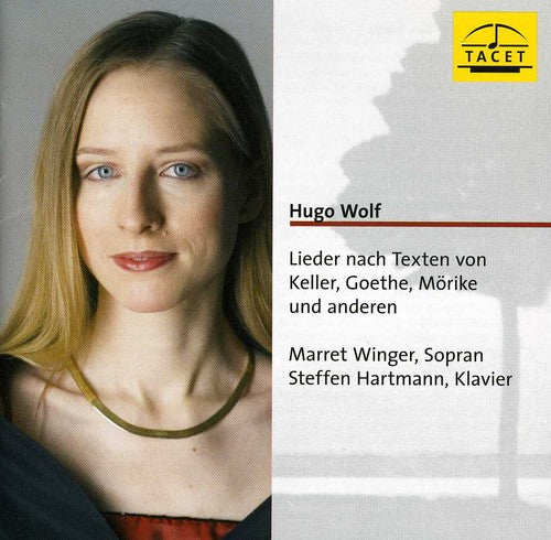 the album cover for Wolf / Winger / Hartmann - Hugo Wolf: Lieder Nach Texten Von Keller