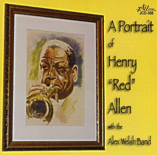 the album cover for Henry Allen Red - With the Alex Welsh Band