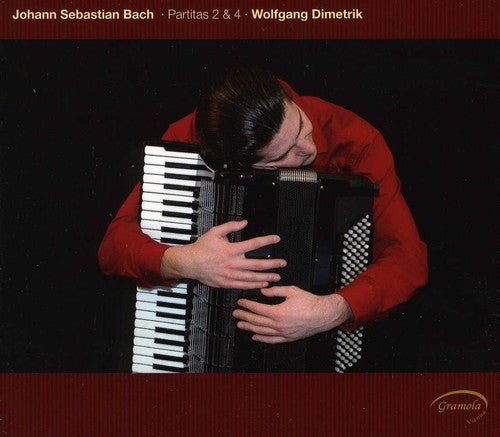the album cover for Wolfgang Dimetrik - Partitas 2 & 4