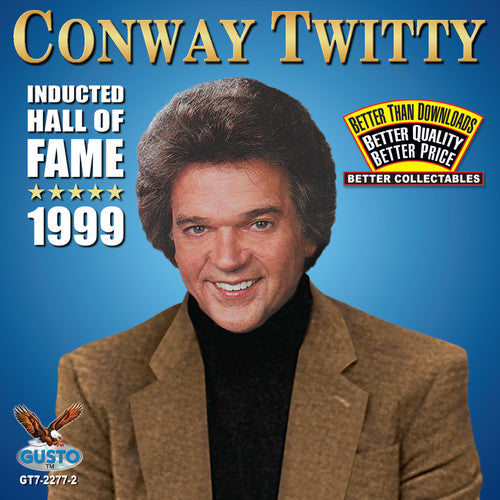 the album cover for Conway Twitty - Inducted Hall of Fame 1999