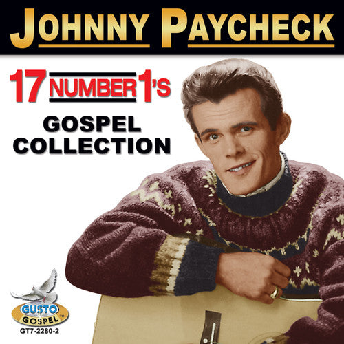 the album cover for Johnny Paycheck - 17 Number 1's: Gospel Collection