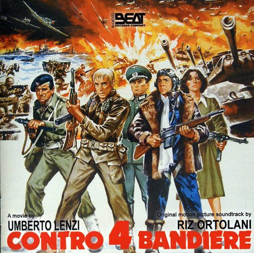 the album cover for Ortolani Riz - Contro 4  Bandiere [Import]