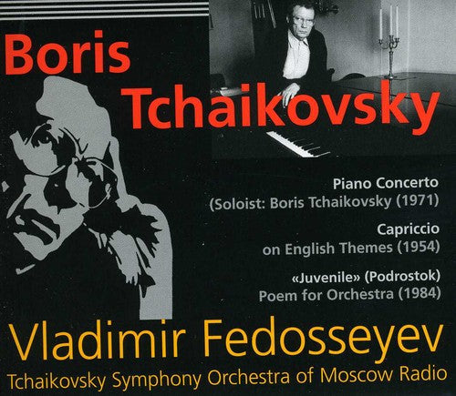 the album cover for Tchaikovsky / Tchaikovsky Sym Orch / Fedoseyev - Cto for Piano / Capriccio on English Themes