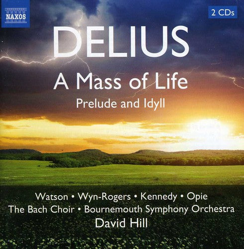 the album cover for David Hill - Mass of Life Idyll