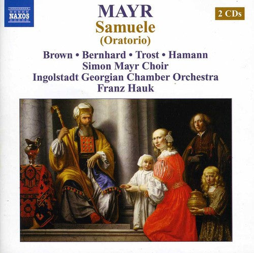 the album cover for Franz Hauk - Samuele (Oratorio)