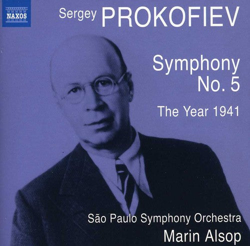 the album cover for Marin Alsop - Symphony No.5: The Year 1941
