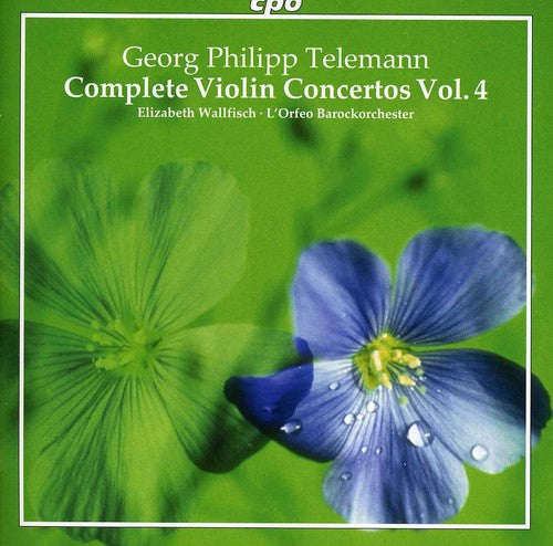 the album cover for Elizabeth Wallfisch - Complete Violin Concertos 4