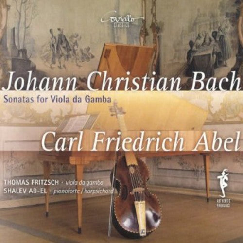 the album cover for Thomas Fritzsch - Sonatas for Viola Da Gamba
