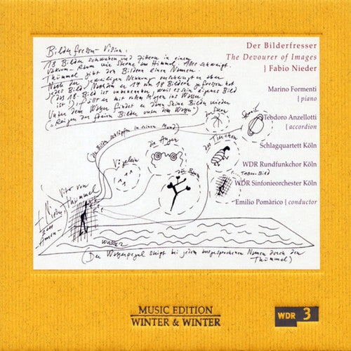 the album cover for Teodoro Anzellotti - Der Bilderfresser
