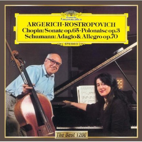 the album cover for Mstislav Rostropovich - Chopin: Cello Sonata. Etc.