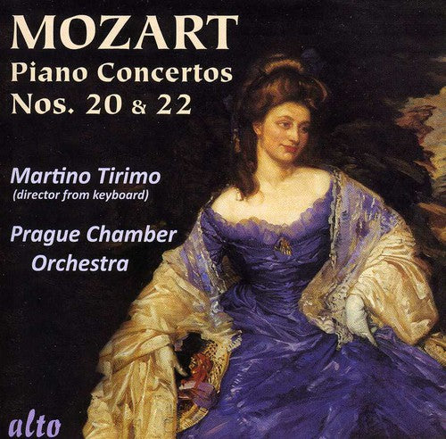the album cover for Martino Tirimo - Piano Concertos Nos. 20 & 22