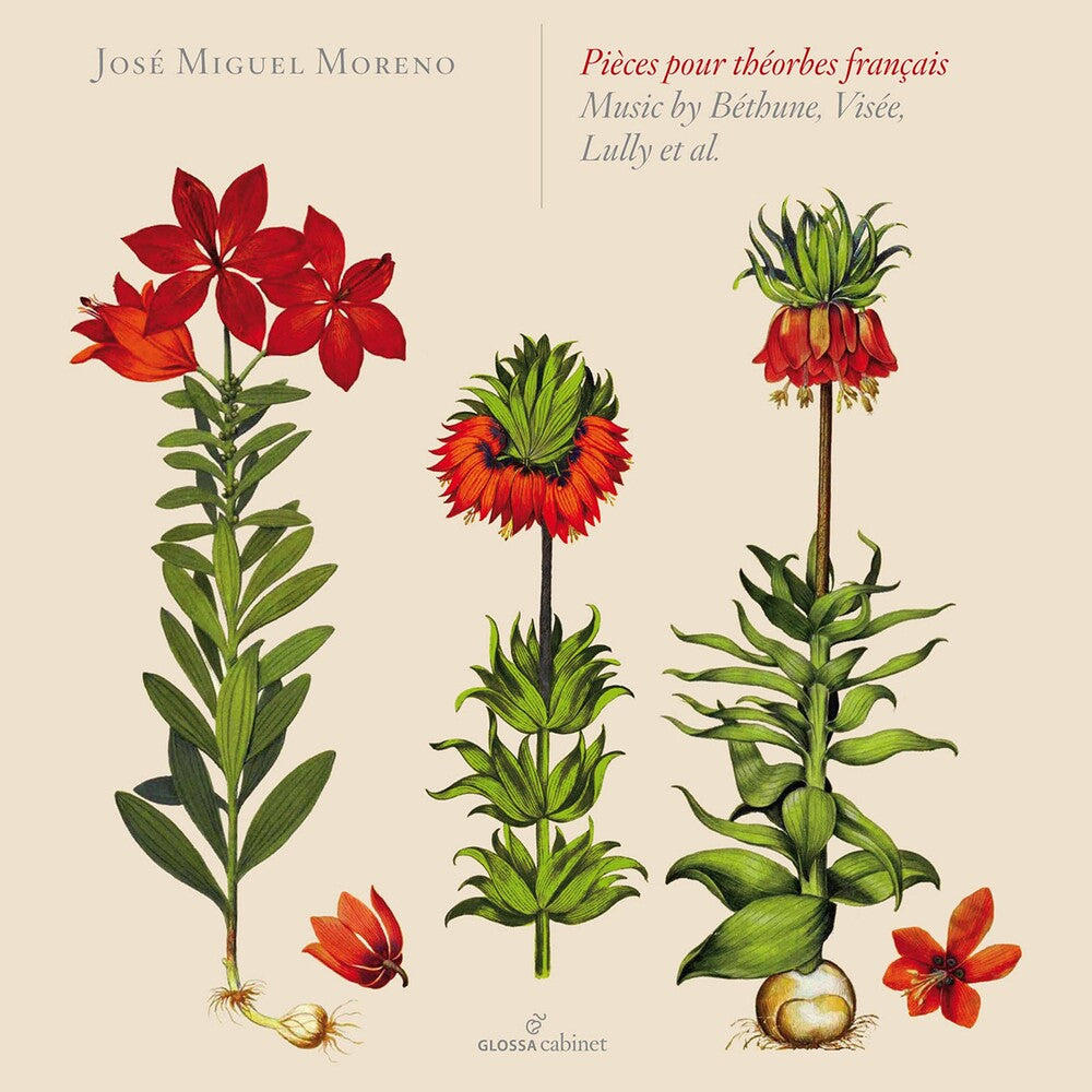 the album cover for Francais / Moreno - Pieces Pour Theorbes Francais
