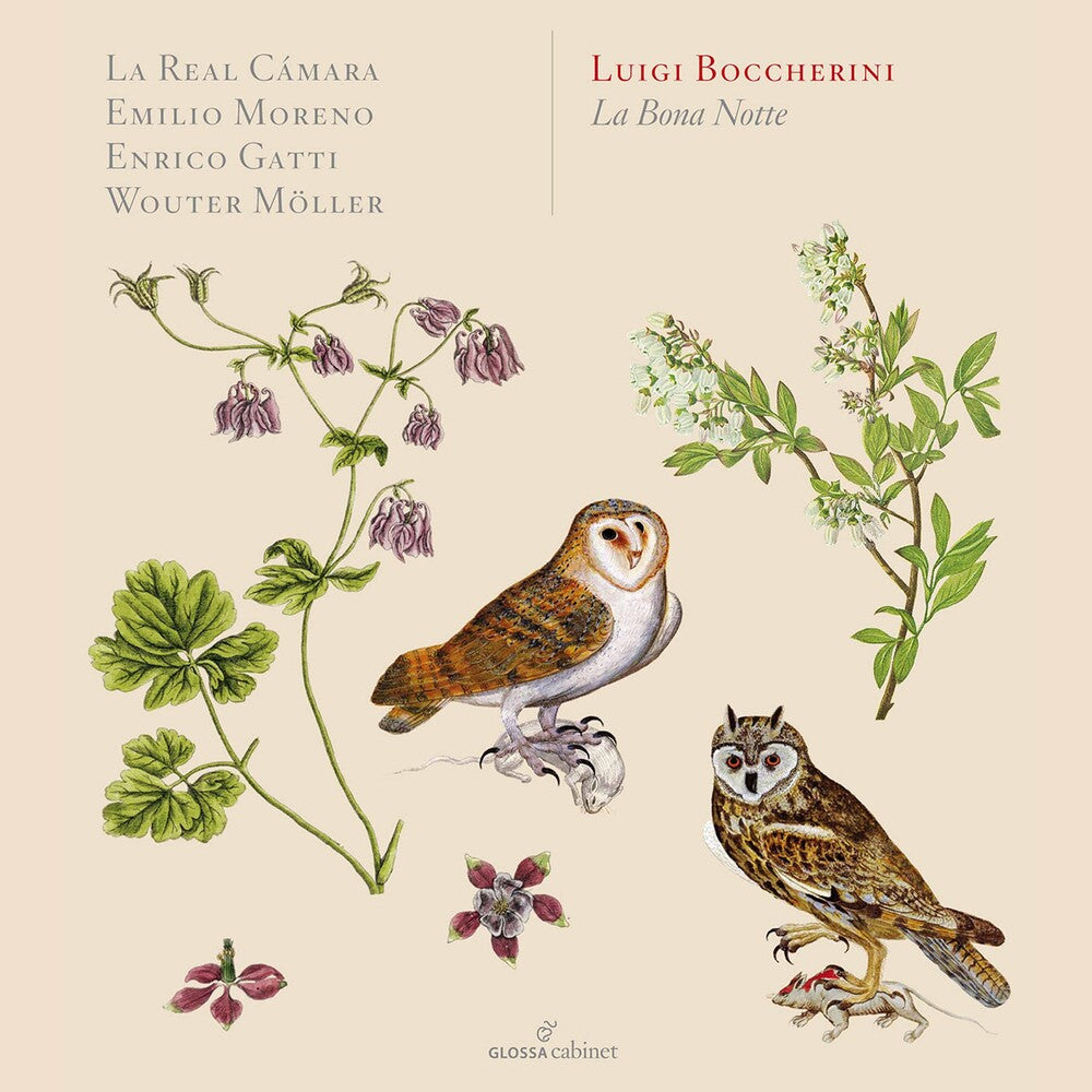 the album cover for Boccherini / Camara / Moreno / Gatti / Moller - La Bona Notte