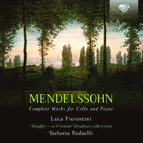 the album cover for Luca Fiorentini - Complete Works for Cello & Piano