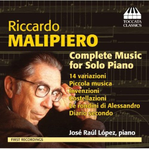 the album cover for Jose Raul Lopez - Complete Music for Solo Piano