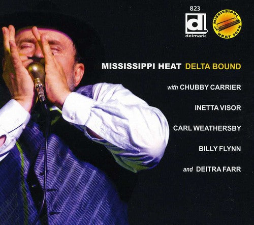 the album cover for Mississippi Heat - Delta Bound