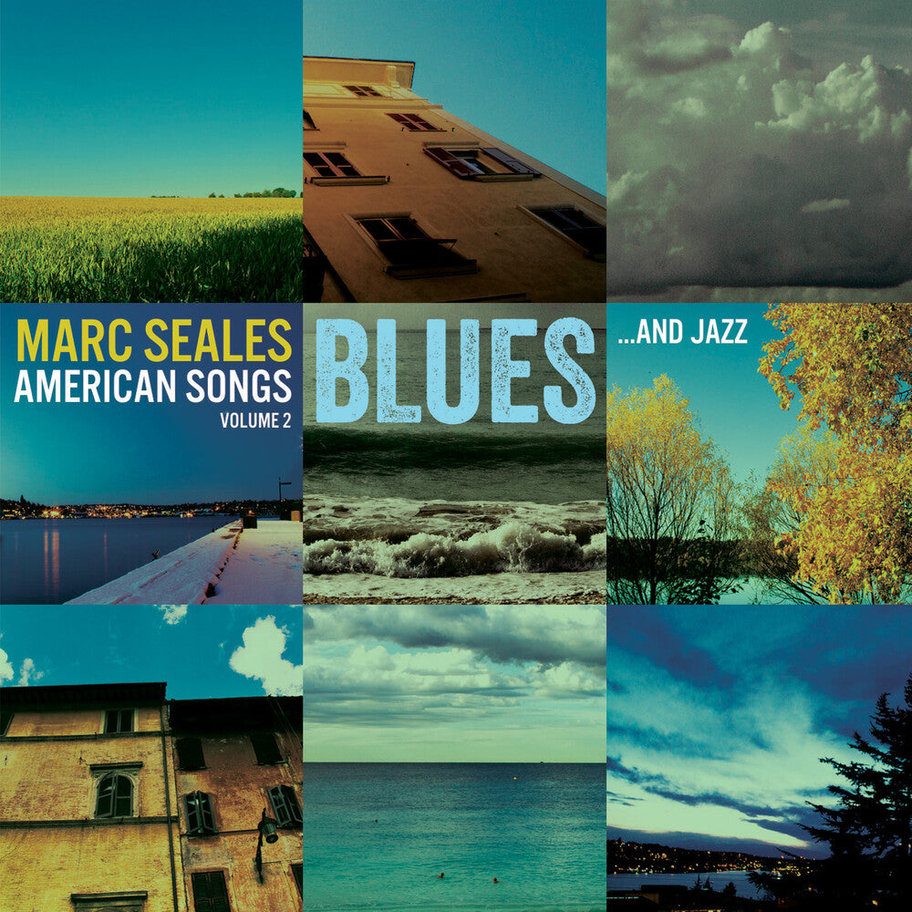 the album cover for Marc Seales - American Songs, Vol. 2: Blues & Jazz