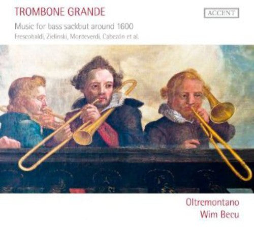 the album cover for Wim Becu - Trombone Grande