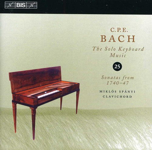 the album cover for Miklos Spanyi - Solo Keybord Music 25