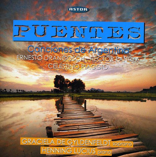 the album cover for Graciela de Gyldenfeldt - Puentes