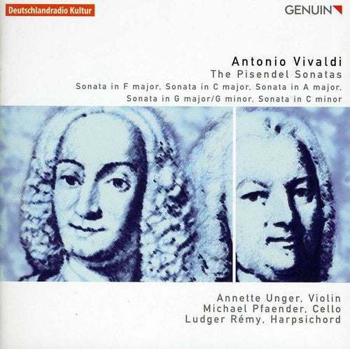 the album cover for Ludger Remy - Pisendel Sonatas