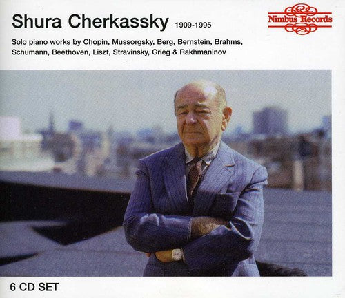 the album cover for SHURA CHERKASSKY - Solo Piano Works