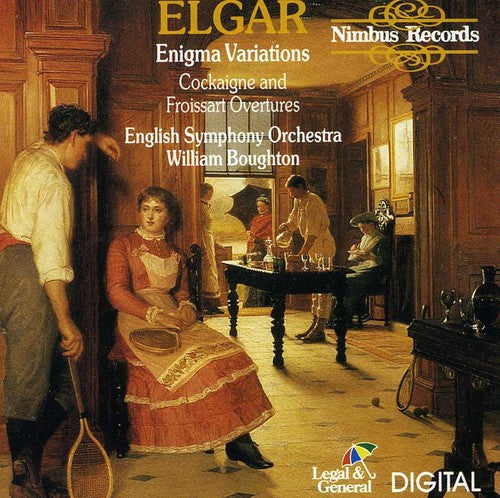 the album cover for William Boughton - Enigma Variations