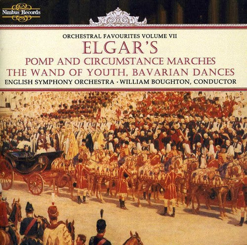 the album cover for Elgar / English String Orch / Boughton - Pomp & Circumstance Marches