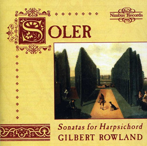 the album cover for Rowland - Sonatas for Harpsichord