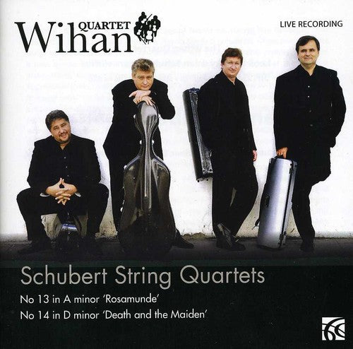 the album cover for Schubert / Wihan Quartet / Schulmeister / Kasprik - String Quartets 13 & 14