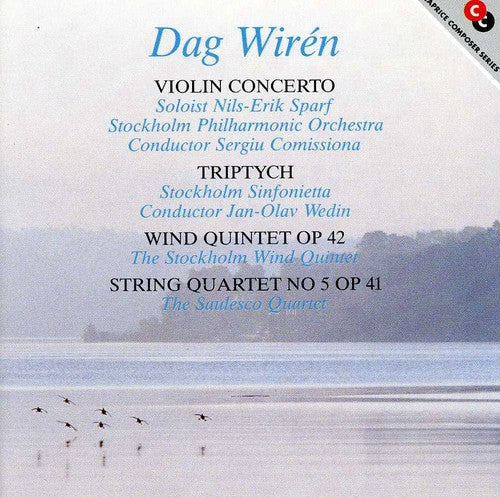 the album cover for Nils-Erik Sparf - Violin Concerto Op 23