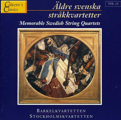 the album cover for Barkel Quartet - Memorable Swedish String Quartets 1 / Various