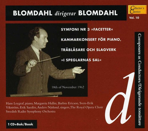 the album cover for Karl-birger Blomdahl - Symphony No. 3