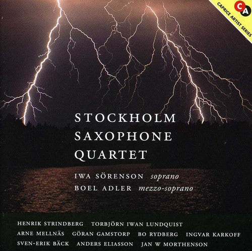 the album cover for Stockholm Saxophone Quartet - Stockholm Saxophone Quartet