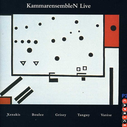 the album cover for KammarensembleN - Live