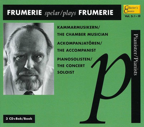 the album cover for Gunnar de Frumerie - Plays Frumerie