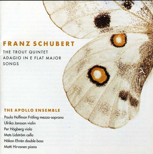 the album cover for Apollo Ensemble - Trout Quintet & Songs