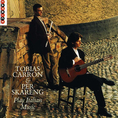 the album cover for Tobias Carron - Play Italian Music