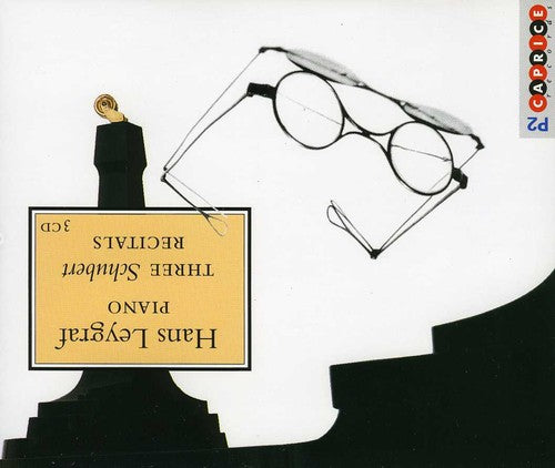 the album cover for F Schubert - 3 Schubert Recitals