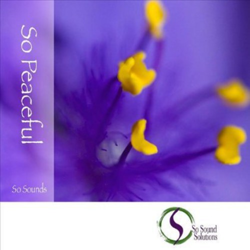 the album cover for So Peaceful / Various Cdr - So Peaceful / Various