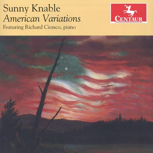 the album cover for Sunny Knable - American Variations