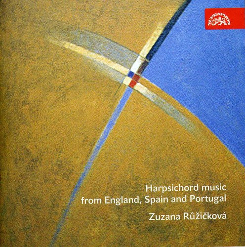 the album cover for Zuzana Ruzickova - Harpsichord Music from England & Spain & Portugal