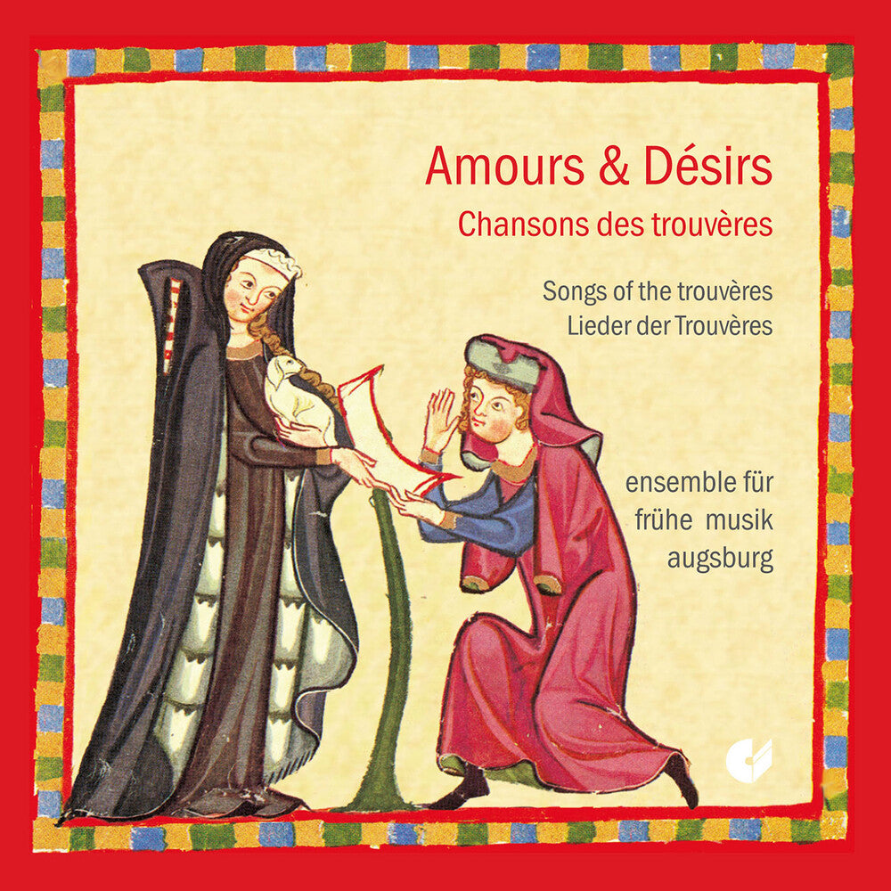 the album cover for Lieder / Ensemble For Early Music Augsburg - Songs of the Trouveres