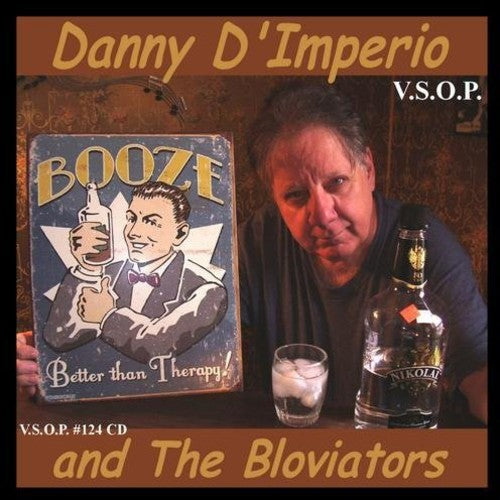 the album cover for Danny D'Imperio - Booze