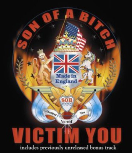 the album cover for Son Of A Bitch - Victim You