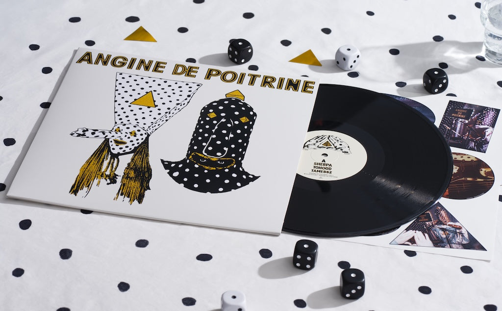 product mockup for Angine de Poitrine - Vol. 1 [LP]