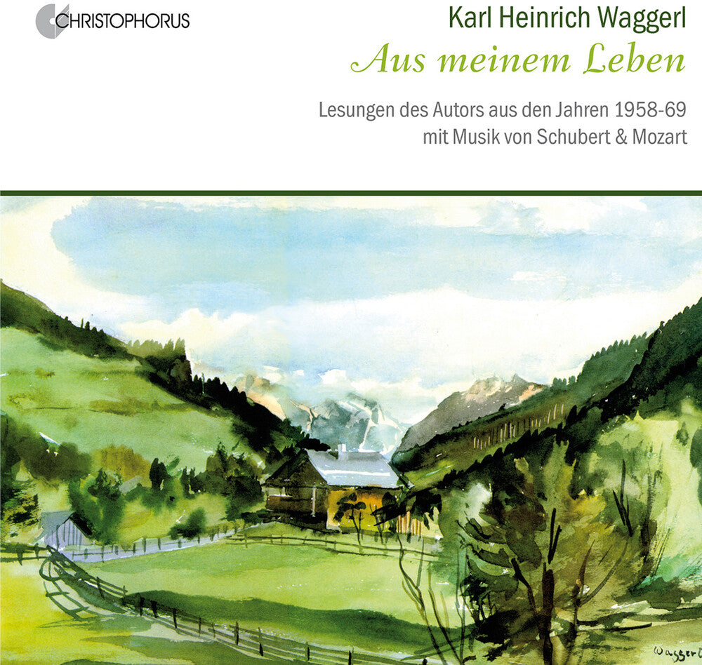 the album cover for Schubert / Waggerl / Freiburg Brass Ensemble - From My Life