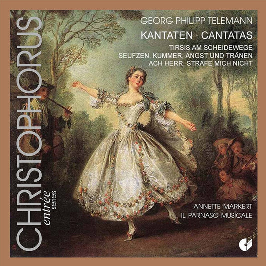 the album cover for Telemann / Markert / Il Parnaso Musicale - Cantatas